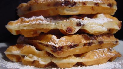 Banana Chocolate Chip Waffles Recipe Food Com