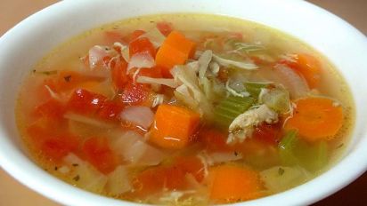chicken cabbage soup