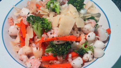 Connie Seafood Mix Recipe Food Com 2 bunches of broccolini, trimmed or 1 head of broccoli, chopped into florets. connie seafood mix