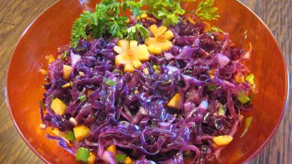 Red Cabbage Coleslaw Recipe Food Com