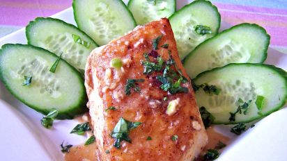 Steamed Halibut With Chili Lime Dressing Recipe Food Com