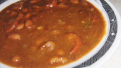 Azore Style Feijos Beans Recipe Food Com Portuguese beans with linguica are a spicy kin to american pork and beans. azore style feijos beans