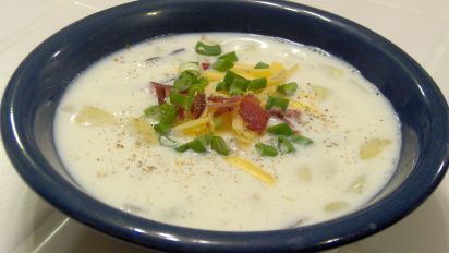 Loaded Baked Potato Soup Recipe Food Loaded Baked Potato Soup Recipe Food