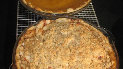 Golden Delicious Apple Pie With Oatmeal Crumb Topping Recipe Food Com