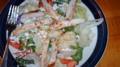 Grilled Greek Chicken Salad Recipe Food Com