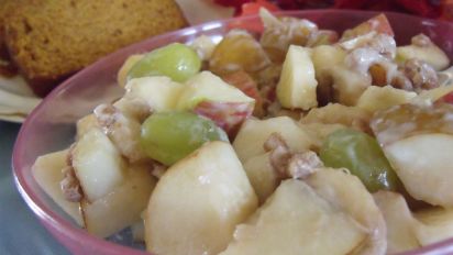 Crunchy Breakfast Fruit Salad Recipe Food Com