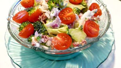 Best Raw Broccoli Salad Recipe Food Com