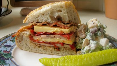 Turkey Bacon And Havarti Sandwich Recipe Food Com Brown sandwiches on each side 3 to 5 minutes, until golden and havarti begins to melt. turkey bacon and havarti sandwich