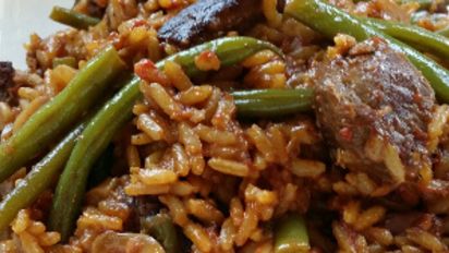 Beef Pilau Recipe Food Com It is a festive dish, which is never missing during special occasions unlike the indian pilau, the east african version does not use curry and it's less spicy. beef pilau