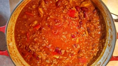 Fresh Tomato Beef And Black Bean Chili Recipe Food Com