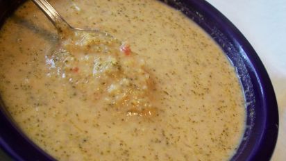 Creamy Broccoli Tomato Cheese Soup Recipe Food Com You must have this recipe once a week and find the difference in your next step. creamy broccoli tomato cheese soup