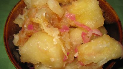 Yucca With Garlic Sauce Yuca Con Mojo Recipe Food Com