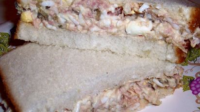 Ham Pickle Egg Salad Sandwich Recipe Food Com