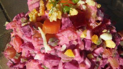 Lithuanian Mixed Vegetable Salad Darzoviu Misraine Recipe Food Com