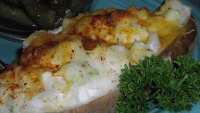 Twice Baked Potatoes For Two Recipe Food Com
