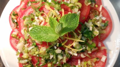Tasty Asian Tomato Salad Recipe Food Com