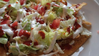 Cool Ranch Taco Salad Recipe Cheese Food Com