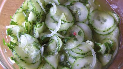 Marinated Cucumbers With A Thai Twist Recipe Food Com