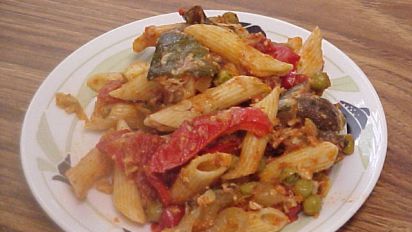 Baked Penne With Roasted Vegetables Courtesy Giada De La Recipe Food Com If you can chop vegetables, you can make this delicious entree. baked penne with roasted vegetables courtesy giada de la