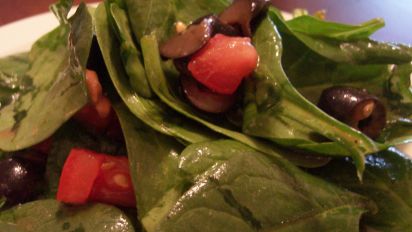 Baby Spinach Salad Recipe Food Com