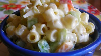 Easy Elbow Macaroni Salad Recipe Food Com