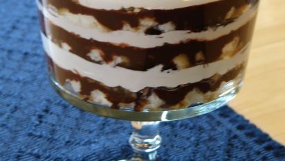 Toffee Turtle Trifle Recipe Food Com White chocolate cherry chunkies recipe. toffee turtle trifle