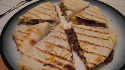 Southwestern Chorizo Quesadillas Recipe Food Com