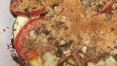 Tomato Zucchini Bake Recipe Food Com Bake a batch or freeze them for a quick side ready for weeknight dinners. tomato zucchini bake