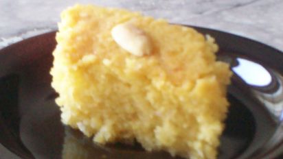 Basbousa Semolina Cakes With Syrup Recipe Food Com