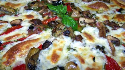 Diva Licious Pesto Pizza Recipe Food Com