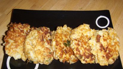 Vegetarian Cauliflower Fritters Recipe Food Com