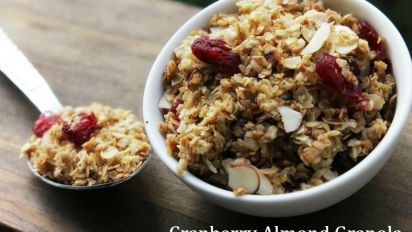 Baked Honey Granola Recipe Food Com