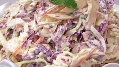 Cabbage And Apple Slaw Recipe Food Com