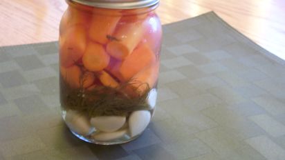 Dilled Carrots Recipe Food Com Or just heat, add some butter and sprinkle on a bit. dilled carrots