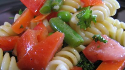 Summertime Garden Veggie Pasta Salad Recipe Food Com