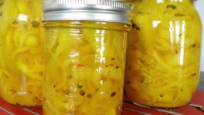 Watermelon Rind Bread And Butter Pickles Recipe Southern Food Com