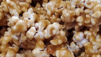 The Clockmaker S Caramel Coated Popcorn A Haunted Recipe Recipe Food Com