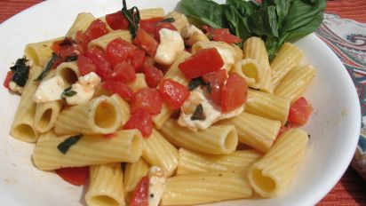Rigatoni Caprese Recipe Food Com