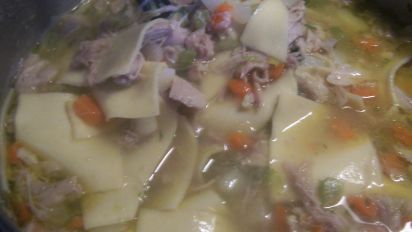 Pa Dutch Chicken Pot Pie Noodle Soup Recipe Food Com
