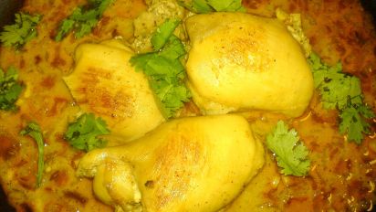 Mughlai Chicken Recipe Food Com It is deliciously rich and makes a meal worth remembering. mughlai chicken