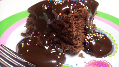 Microwave Chocolate Snack Cake Recipe Food Com