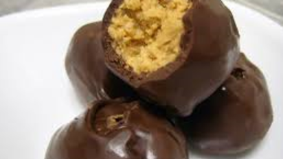 Buckeyes Chocolate And Peanut Butter Balls Recipe Food Com