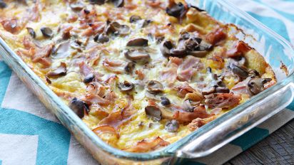 Easter Cheesy Breakfast Casserole Recipe Food Com