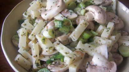 Marinated Mushroom Salad Recipe Food Com