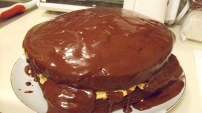 Chocolate Harvest Cake Recipe Thanksgiving Food Com