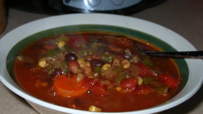 Pantry Clearing Chili Bean Soup Recipe Food Com