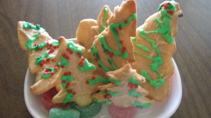 Christmas Tree Cookies Recipe Food Com