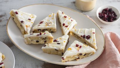 Cranberry Bliss Bars Starbucks Copycat Recipe Food Com