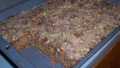 Sarah S Oatmeal Cake With Coconut Pecan Frosting Recipe Food Com