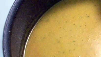 Butternut White Bean Ginger Soup - 